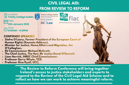 Website Banner - Conference Graphic - Civil Legal Aid From Review To Reform (Draft 3) (600 x 420 px)